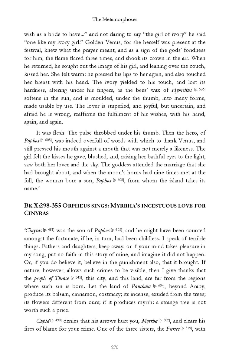 Ovid: The Metamorphoses - Page 270